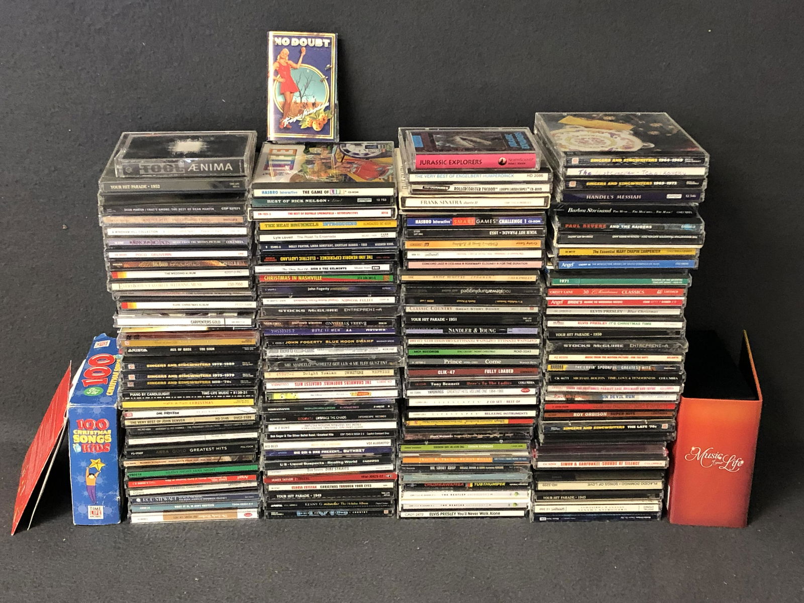 125+ Music CDs, Various Artists / Genres - Jimi Hendrix, Beatles, Elvis, Buddy Holly, Boy Bands, (1 of 4)