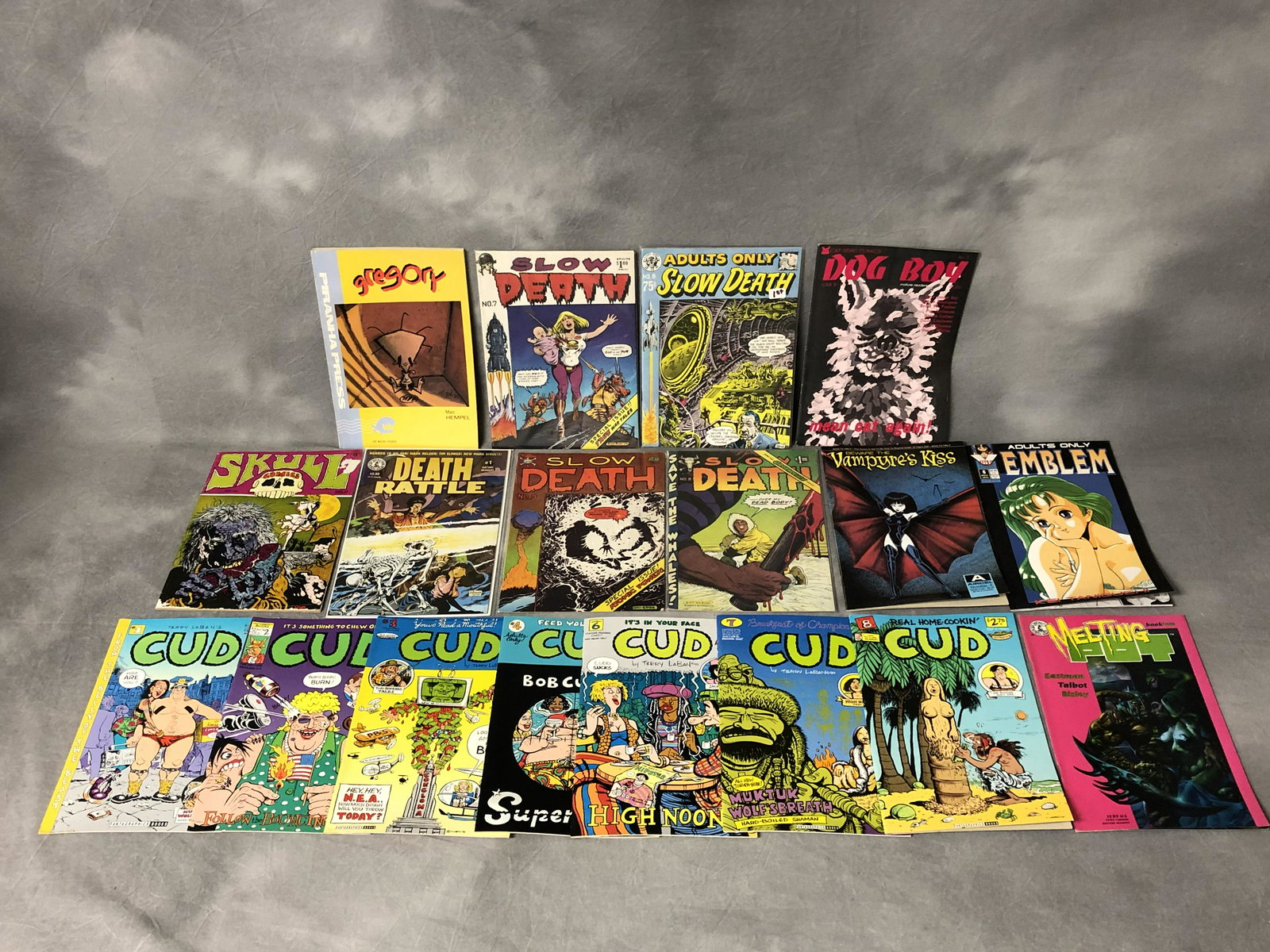 (69)Asst Underground Adult Comix, Graphic - Cud, Slutberger, Lowlife, Firkin, Dirty Plotte , (1 of 14)