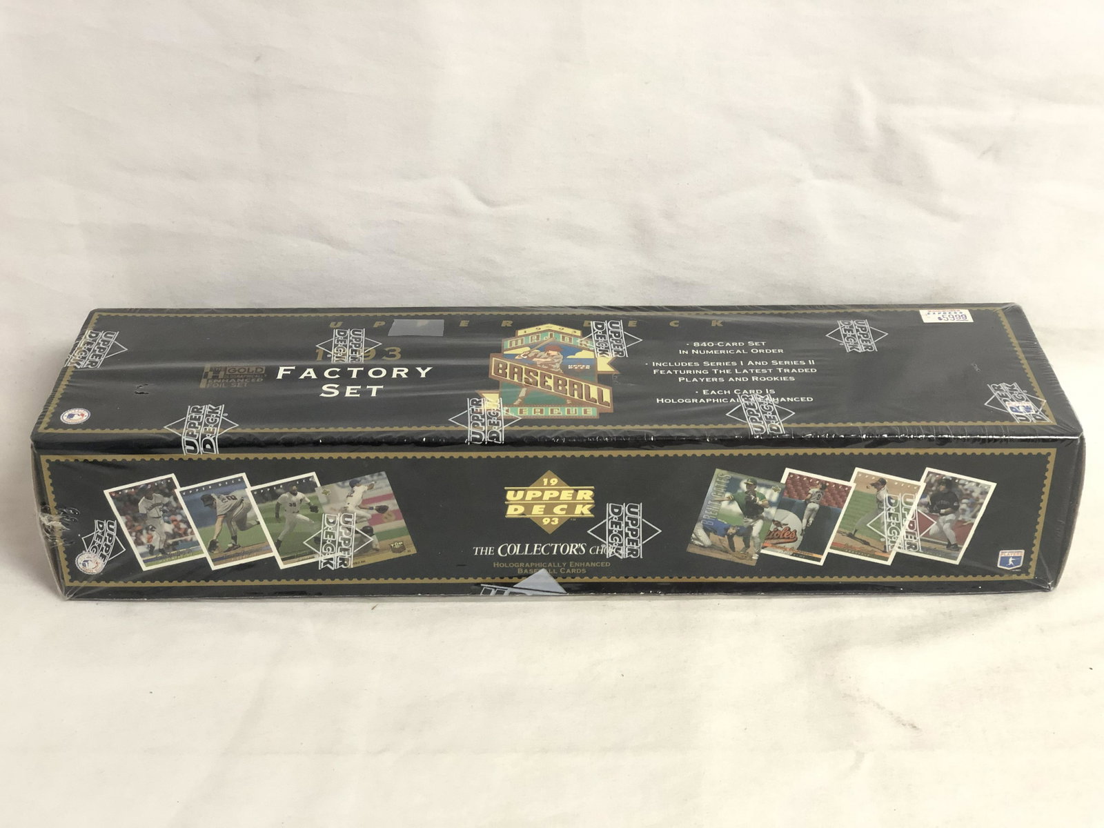 1993 Factory Sealed UpperDeck Baseball Box Set - Sealed Hobby Box Series 1/2 w/ 840 Total Cards (1 of 4)