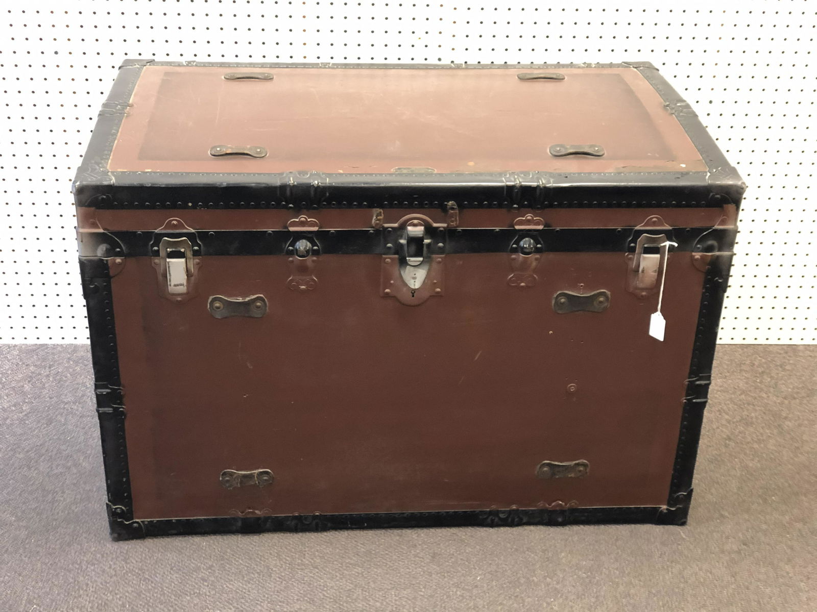 Antique 'Mendel Drucker' Steamer Trunk - 38'' x 22.5'' x 25'' - Pick Up or Arrange Own Shipping - (1 of 5)
