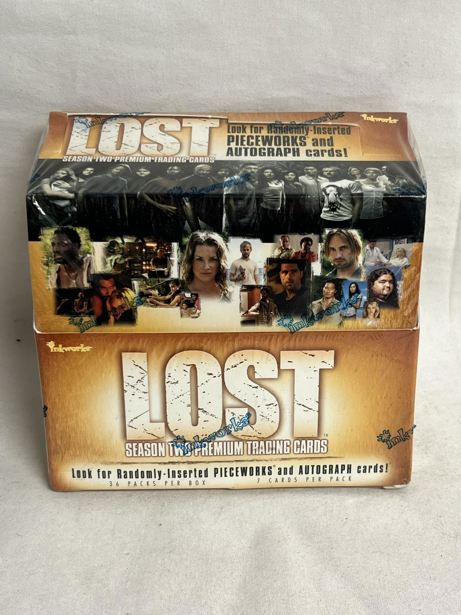 2006 Factory Sealed LOST Hobby Card Box - LOST TV Show Season 2 Sealed Trading Card Box (1 of 2)
