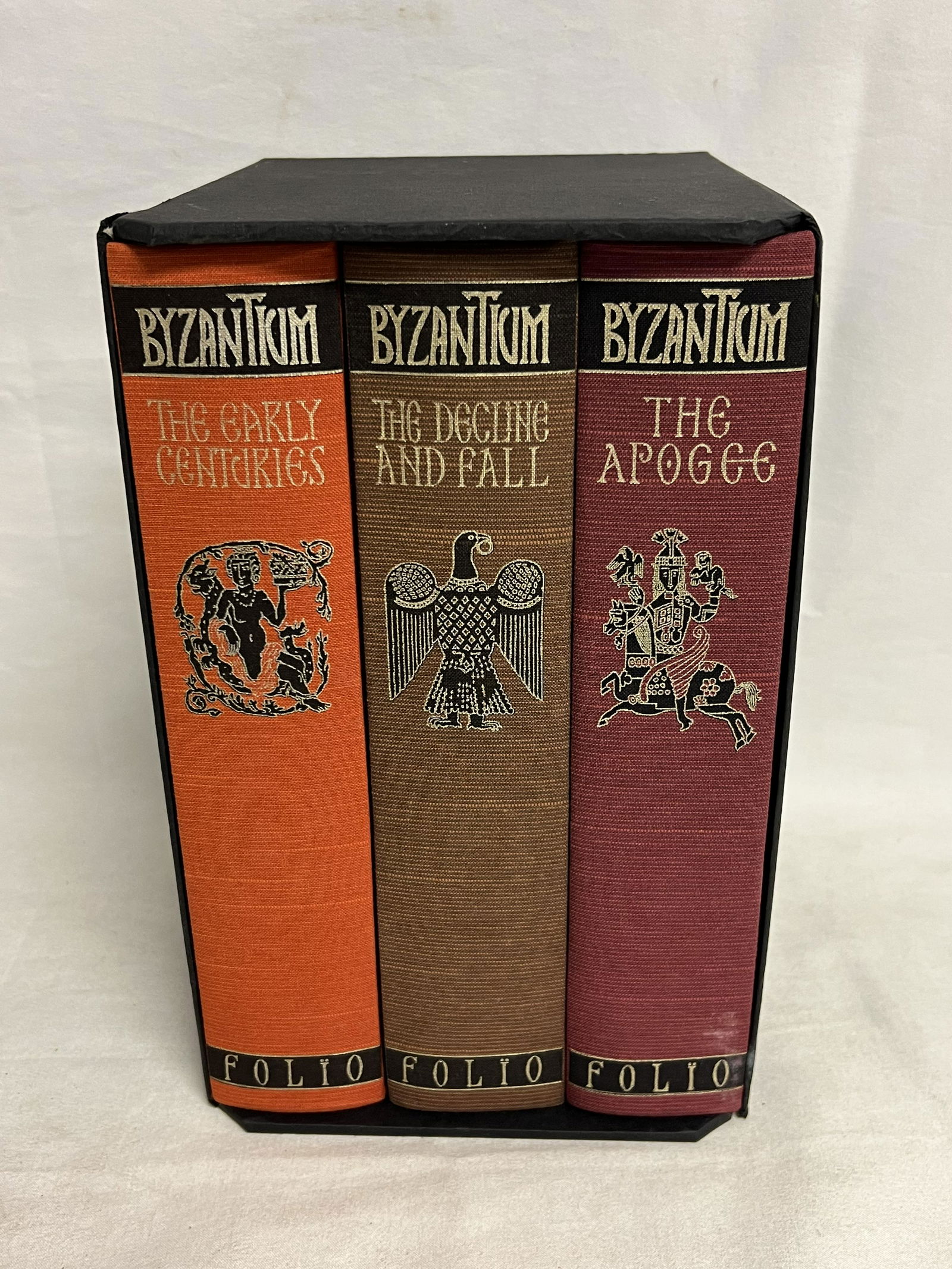 Byzantium Norwich Folio Society John Julius - 2011 3 Volume Set w/ Slipcase - Great Condition - (1 of 5)
