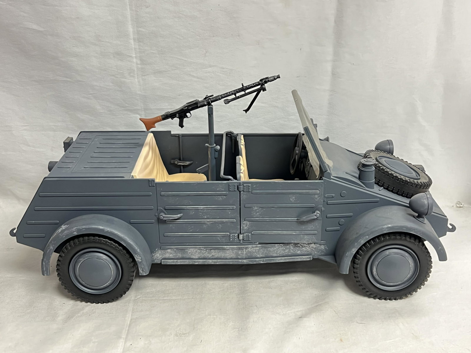 21stCentury Toys German WWII Jeep 1:6 Scale - German Jeep for Action Figures 24'' x 11.5'' x 9.5'': 21stCentury Toys German WWII Jeep 1:6 Scale - German Jeep for Action Figures 24'' x 11.5'' x 9.5''