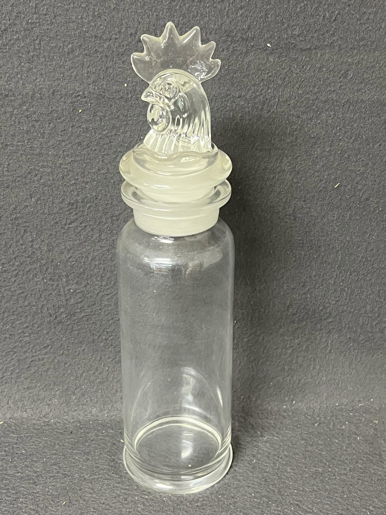 14'' Heisey Glass Rooster Cocktail Shaker (1 of 4)
