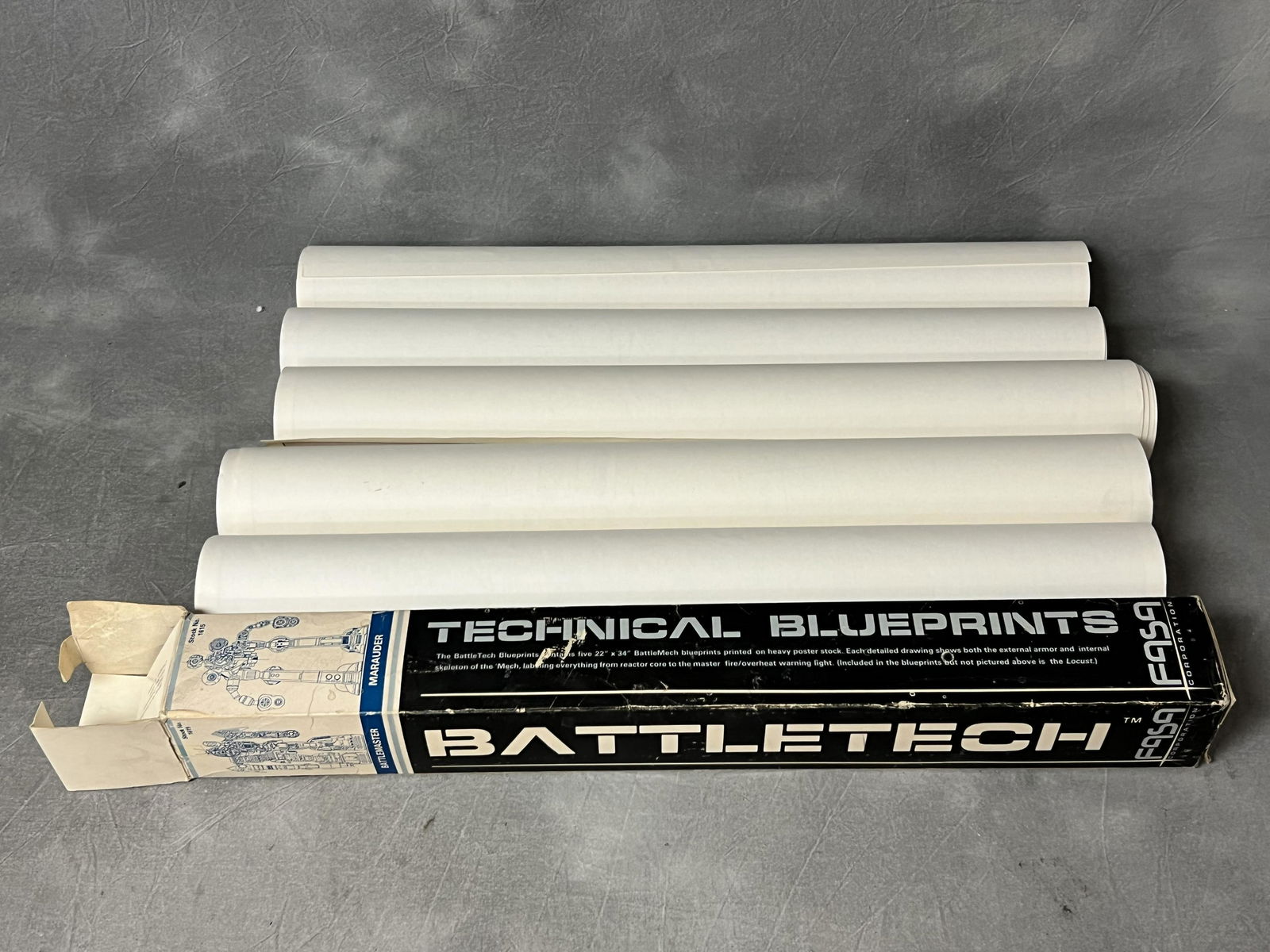 BattleTech Blueprint Set #1615 5 Poster Set - Printed on Heavy Poster Stock - Wasp, WarHammer, (1 of 13)