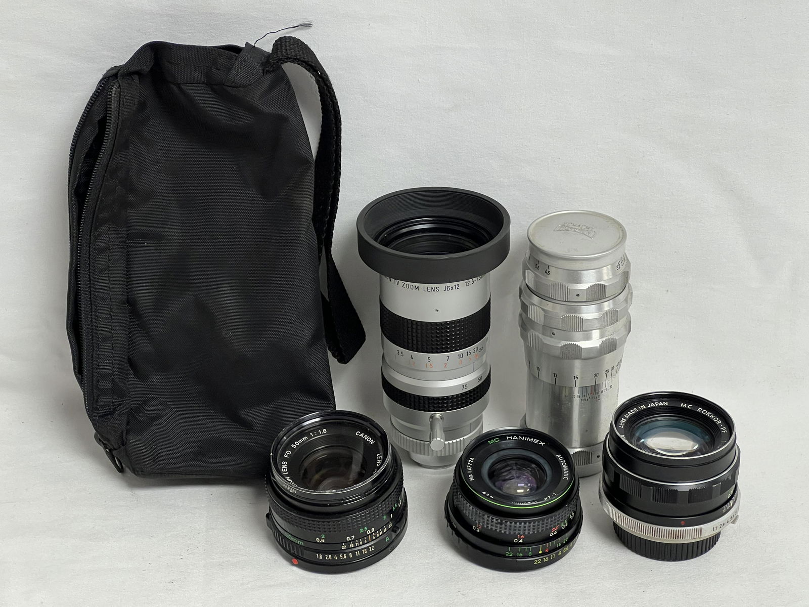 Camera Lenses,Canon TV Zoom,FD 50mm,More - Hanimex 1:2.8 F-28mm A Schacht Munchen Travegon 1:4.5/ (1 of 12)