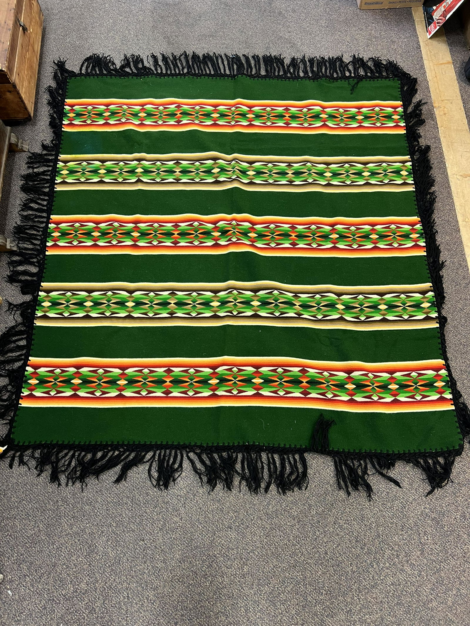 Vtg Pendleton Blanket/ Robe / Shawls - 5' x 5'5'' (1 of 4)