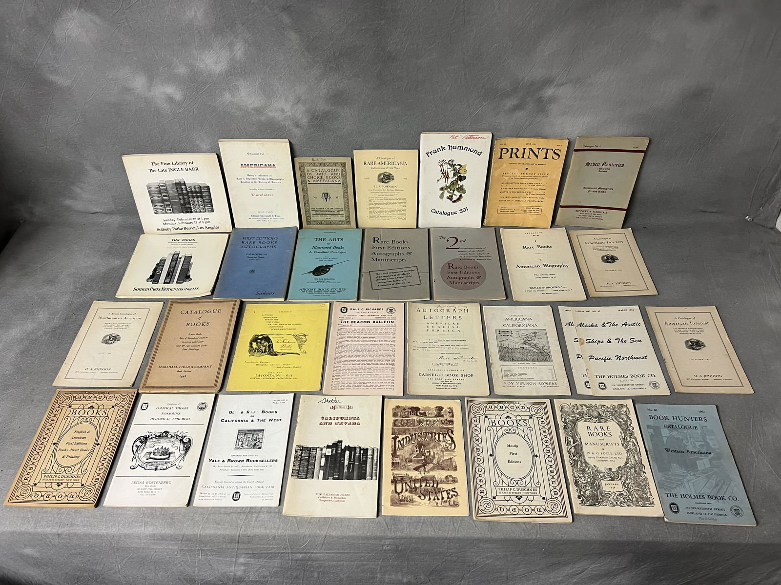 (30)Vintage Book/ Paper Magazines - Many from 1930s - Rare Books First Ed. Autographs & Manuscripts (1 of 6)