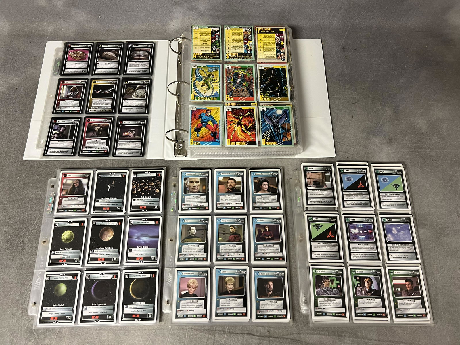 Asst Trading Cards-Marvel, JurrassicPark,More - Maverick, Star Trek, Dinosaurs & More (1 of 14)