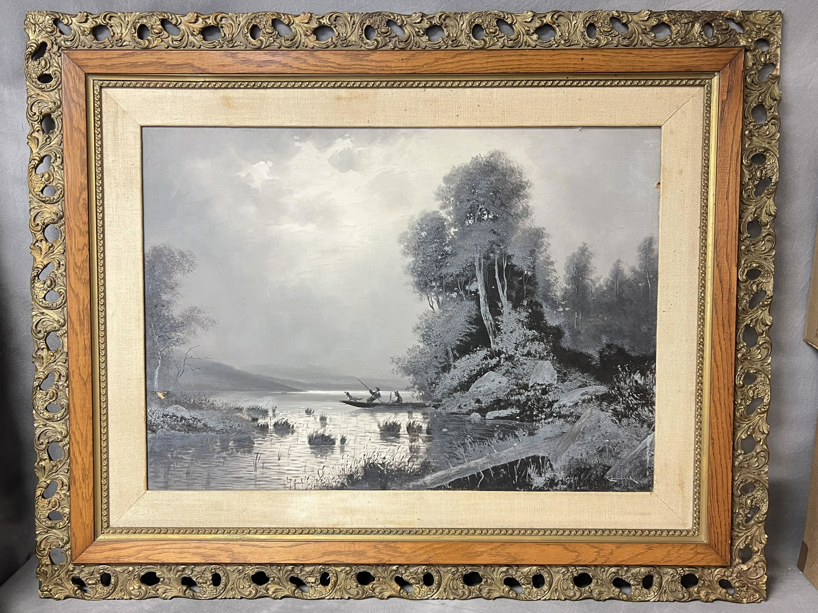 Carl Henrick Jonnevold (1856-1955)Oil - Oil on Panel, Framed 39'' x 49'' (Inspect, See Photos) (1 of 7)