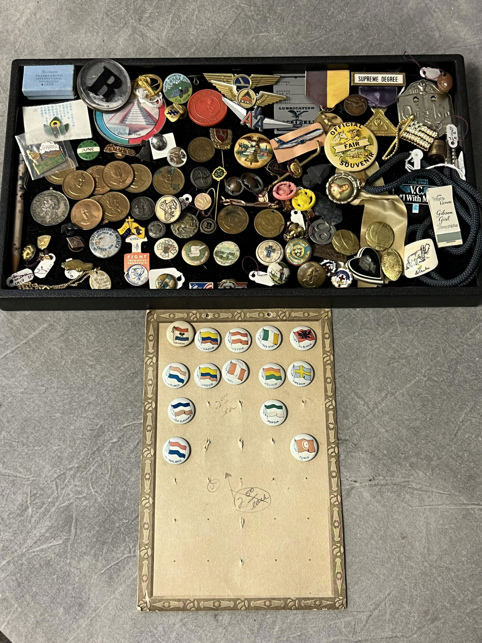 Antique/ Vintage Medallions, Button Pins,More (1 of 8)