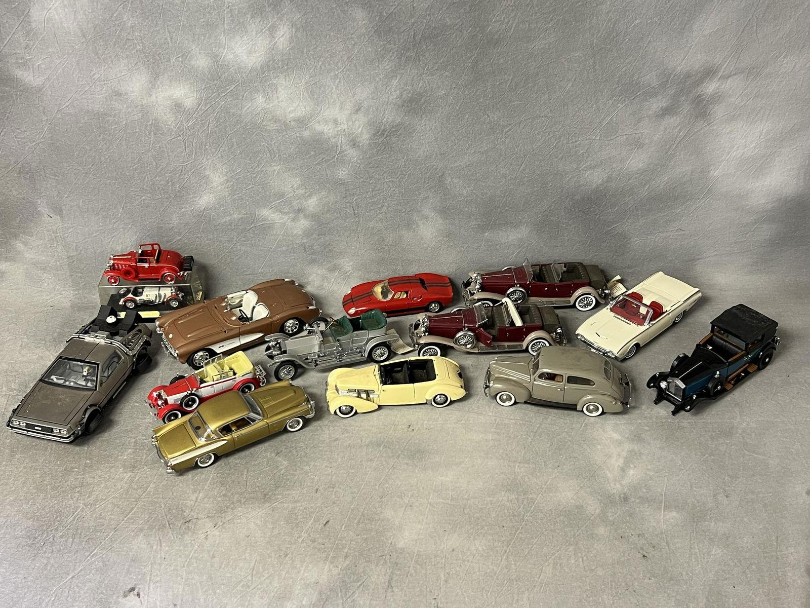 (13)Asst Toy Car Models- Various Types - Danbury Mint, Maisto, Franklin Mint, Durango (INSPECT, (1 of 9)