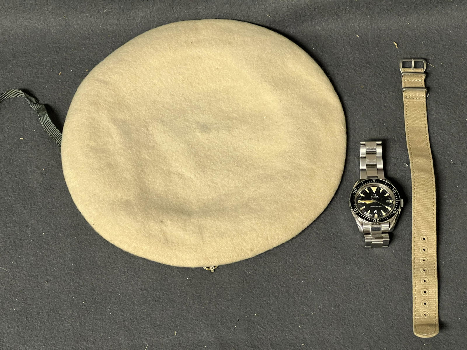 Vtg Omega Military SeaMaster 300 Watch,Beret - 40mm, Cal.561 Non-Tritium Dial - No Infrared (1 of 6)