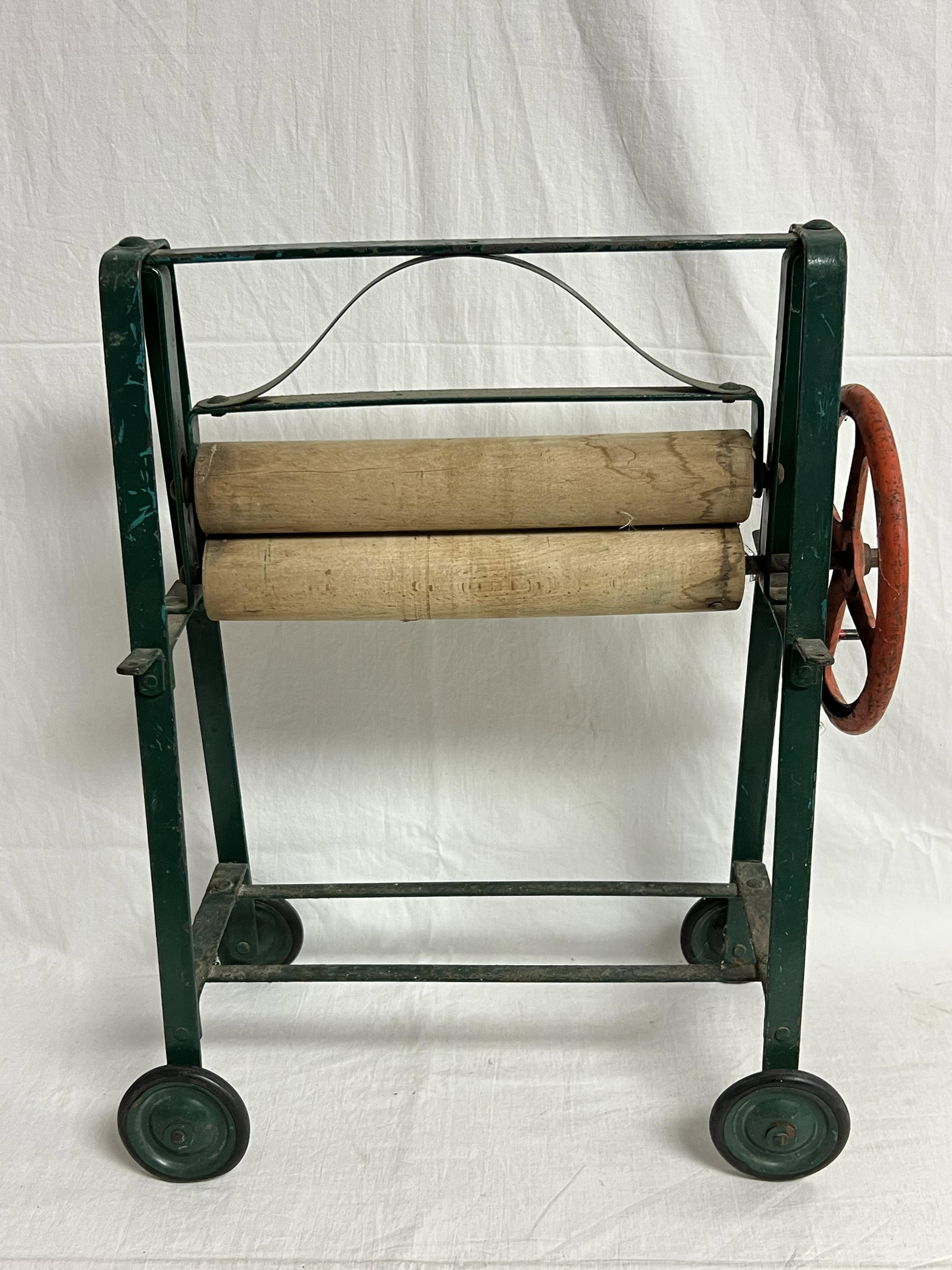 Antique Childs Laundry Wringer Mangle - 14'' x 19'' (1 of 3)