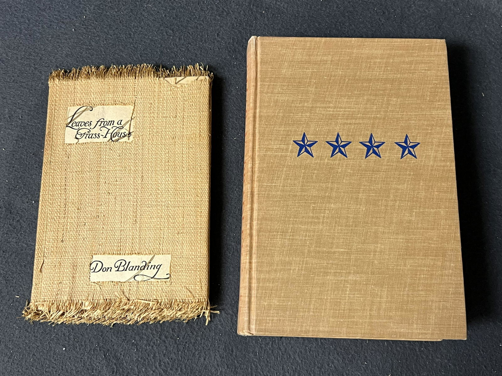 (2)Autographed Atq/Vtg Books-Blanding + Bradley - 1951 1st Ed. ''A Soldiers Story'' by Omar Bradley (1 of 7)