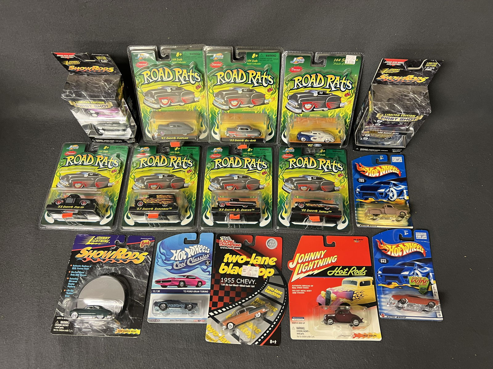 (15)Asst Factory Sealed DieCast Toy Cars - (3)Hot Wheels, (4)Johnny Lightning, (2)First Shot Limited (1 of 6)