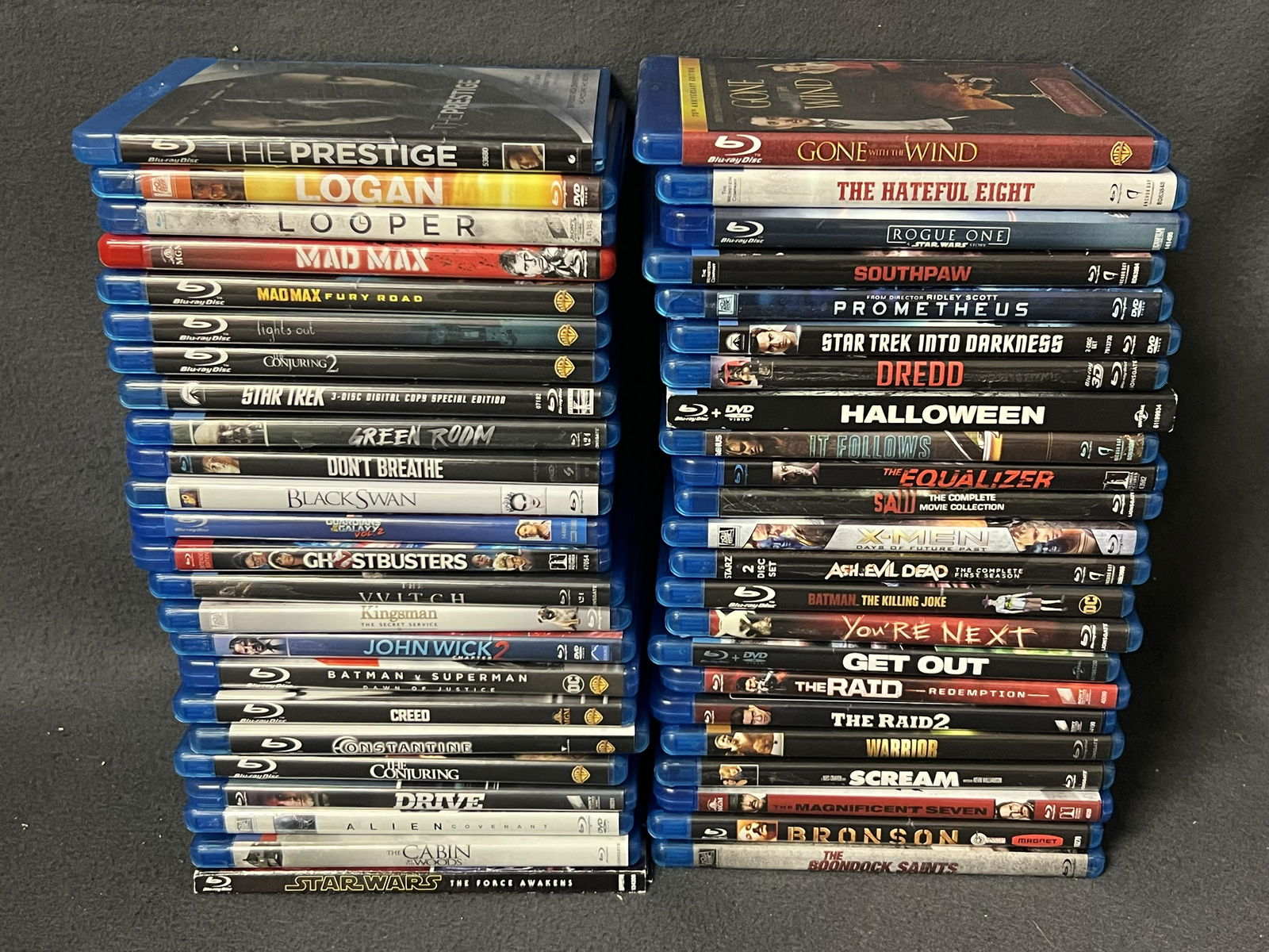(47)Asst BluRay Movies, Various Genres - Creed, Get Out, Scream, Logan, Mad Max, DC & More (1 of 3)