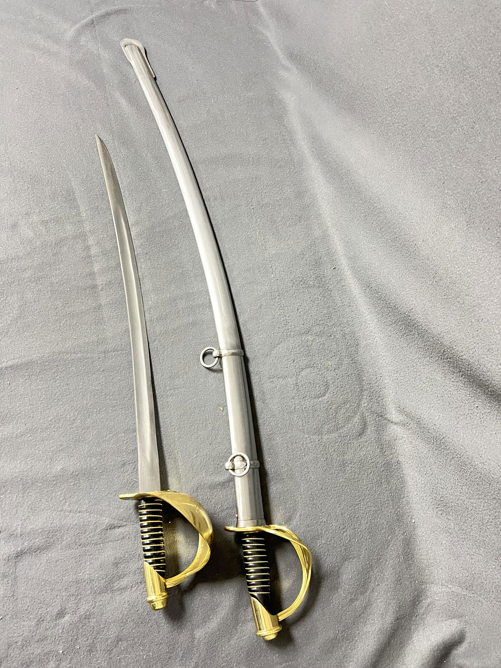 (2)Replica Swords- 1862 USN DR + (1)Unmarked (1 of 7)