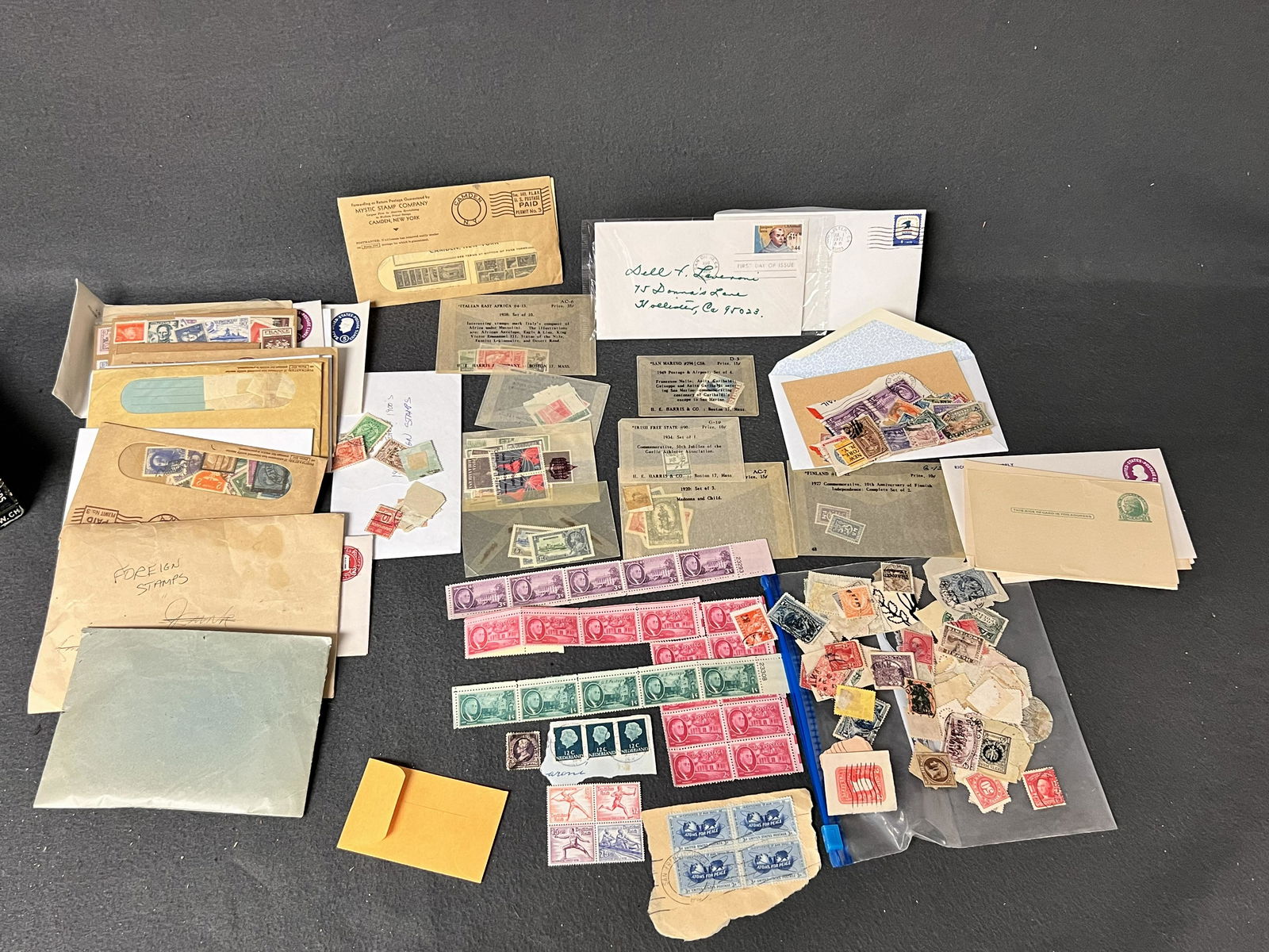 Lot Asst US & Foreign Stamps (Some Used) (1 of 7)