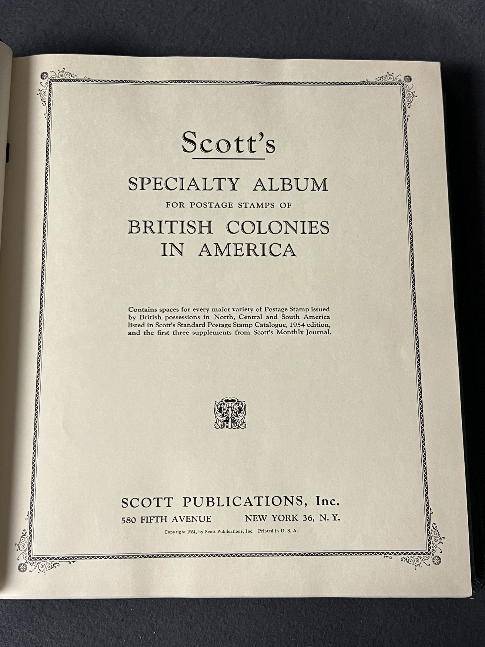 Scotts Specialty Series Album w/ Stamps - British America Album w/ 550+ Stamps (1 of 20)