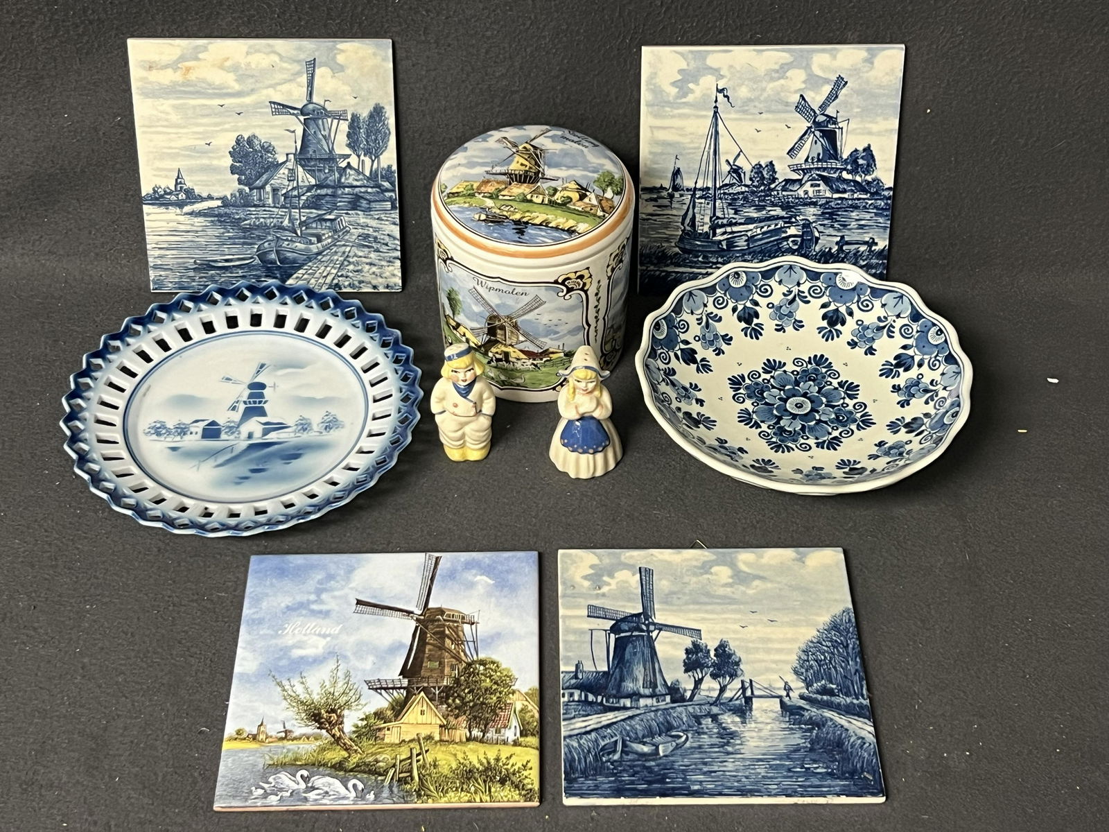 Delft Handpainted Tiles, Bowl, Container,More (1 of 9)
