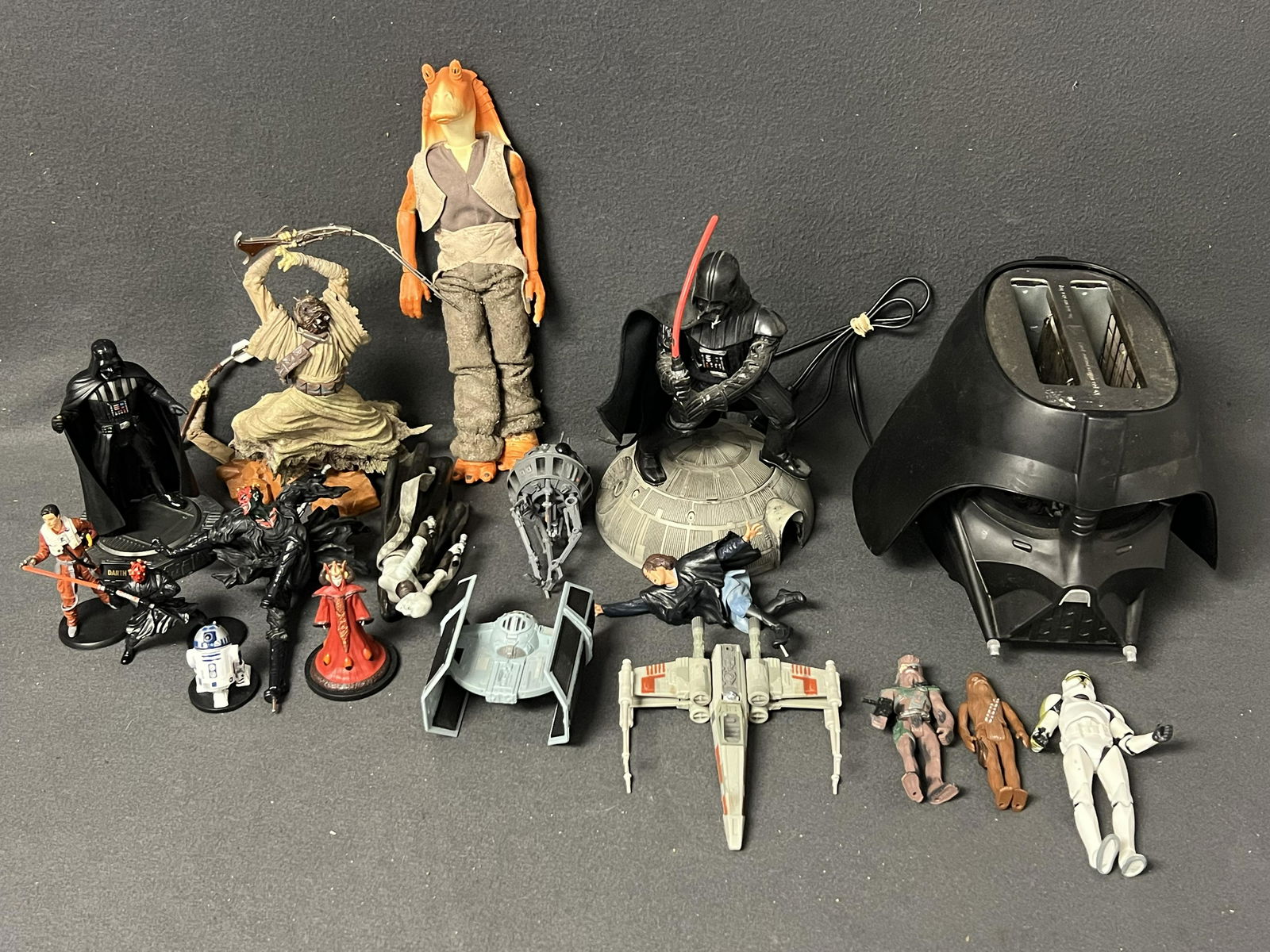Asst Star Wars Toys,Items - Darth Vader Toaster, Figures + More (1 of 8)