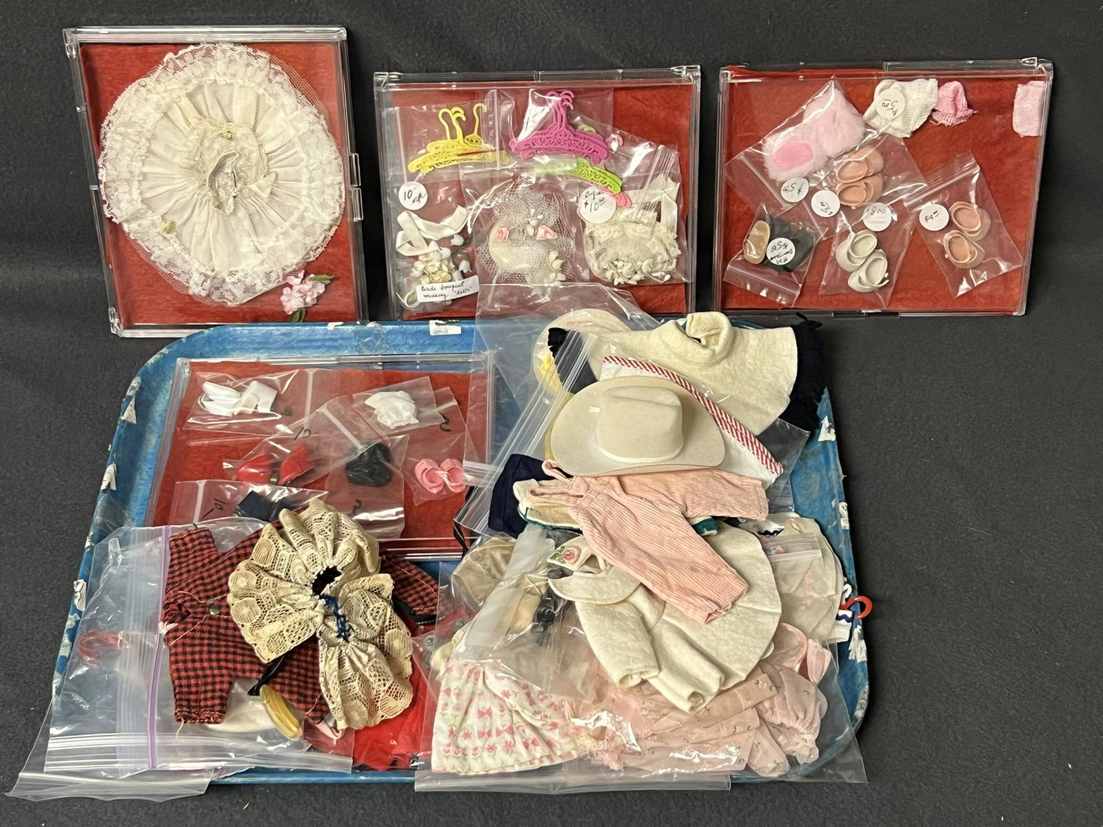 Asst Vintage Vogue Doll Clothes, Accessories + More Skate