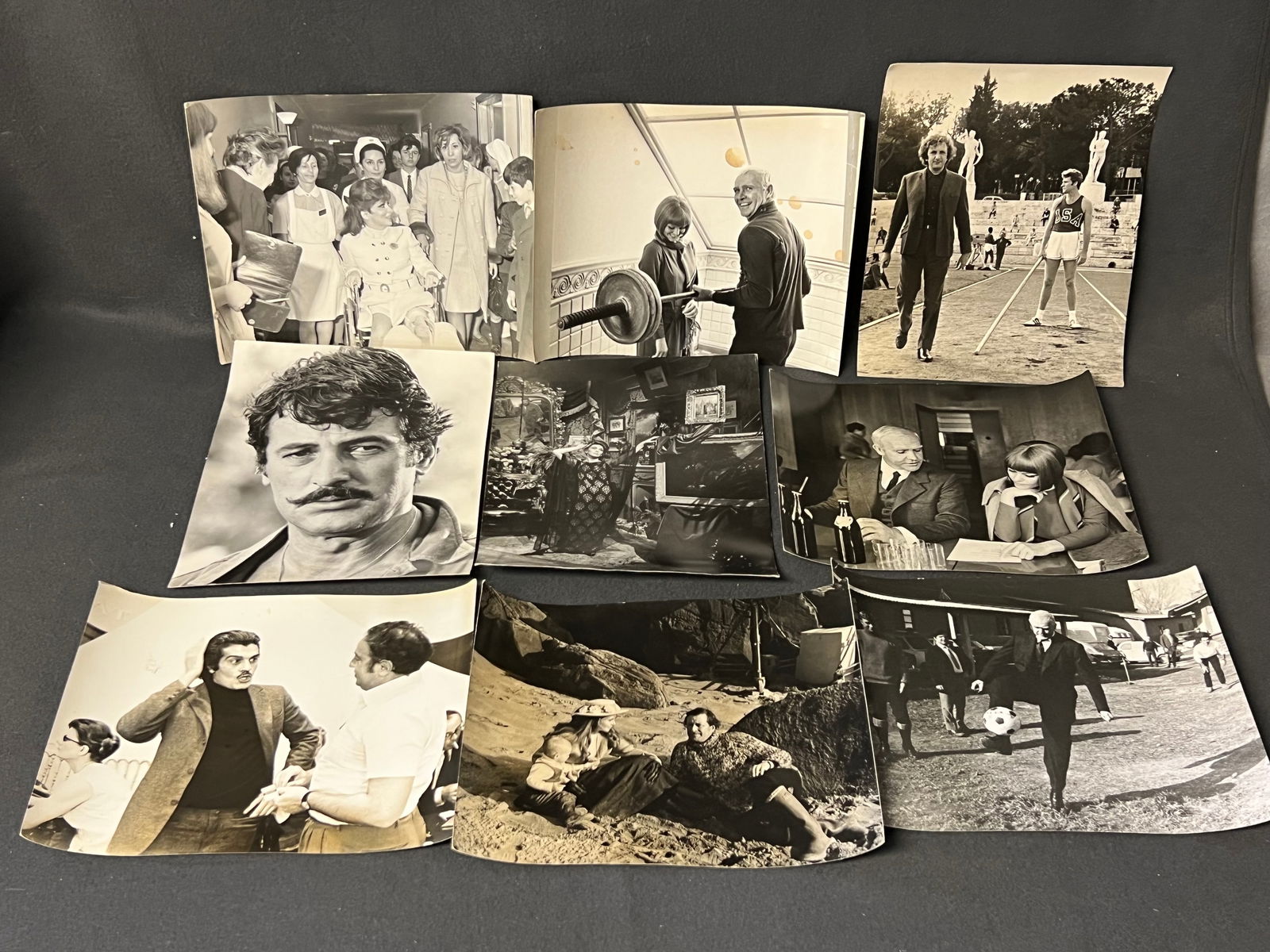 (28)Asst Pix Inc. Movie Star Photos - Rock Hudson, Sean Connery, Omar Sharif - Movies Ryans Daughter (1 of 15)