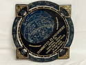 Atq Hammett's Planisphere Constellation Chart - Early 1900s - Shows the Principal Stars w/ Faux