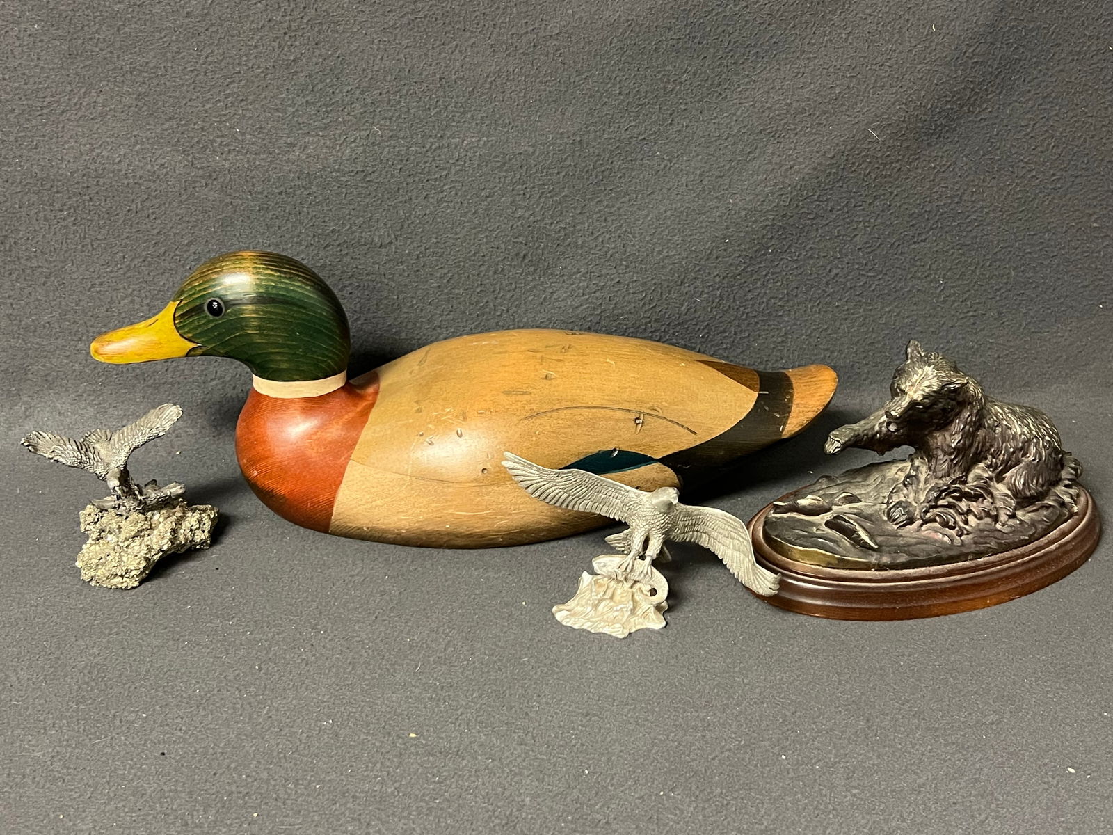 Terrell O'Brien Bear, Tracy Duck Pewter, Eagles,More (1 of 11)