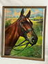 R.Atkinson Fox Horse Print, Framed 17'' x 20''