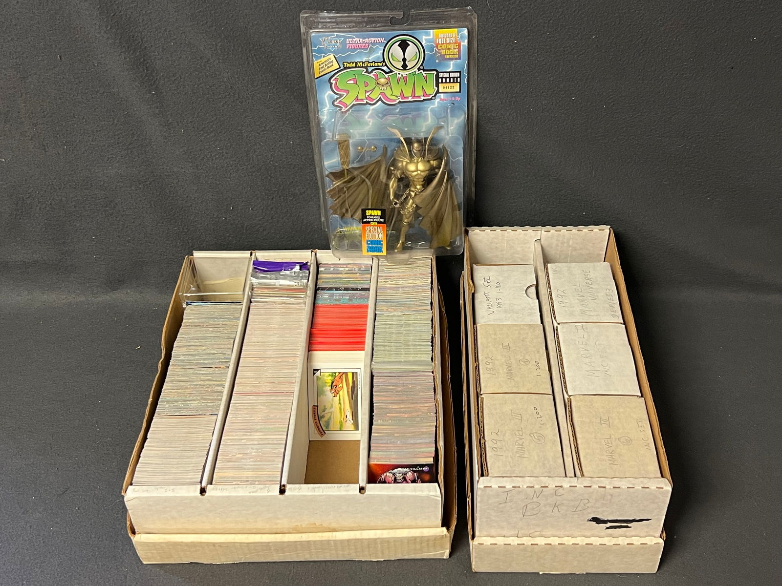 1990s Trading Cards- Marvel, Valiant + Spawn Figure - McFarlane Special Ed. Spawn Figure Sealed, (1 of 20)