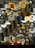 Atq / Vtg Buttons, Belt Buckle, More