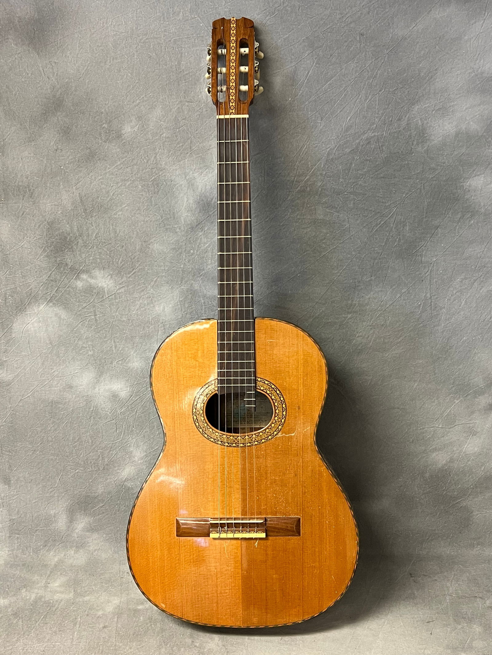 Sevillano Classico Flamenco Guitar - Inlaid Wood w/ Hardcase (Pre-Owned, Used, Neck Needs Work): Sevillano Classico Flamenco Guitar - Inlaid Wood w/ Hardcase (Pre-Owned, Used, Neck Needs Work)