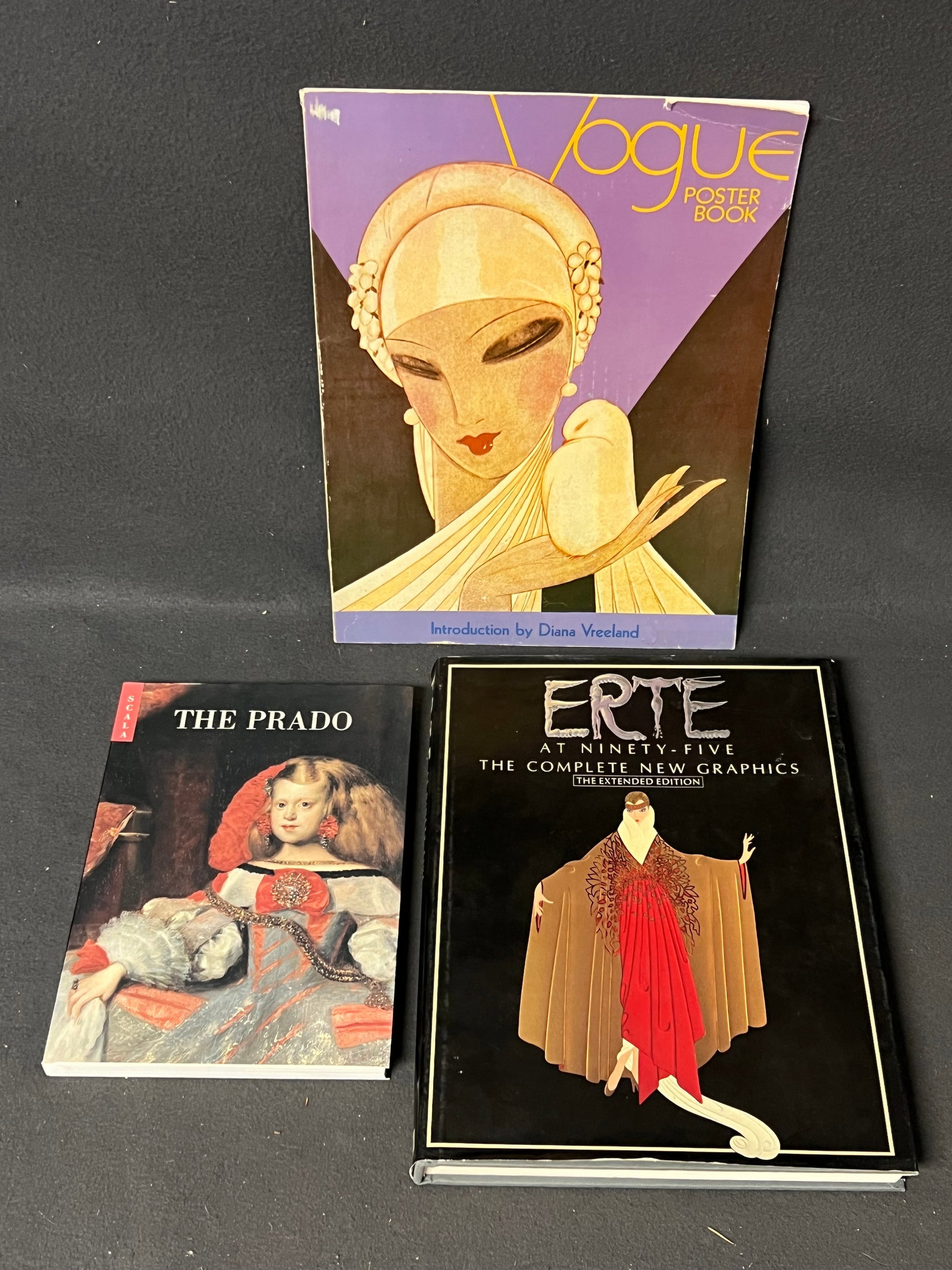 1975 Vogue Poster Book, 1988 Erte Graphics Book - Prado Book (1 of 15)