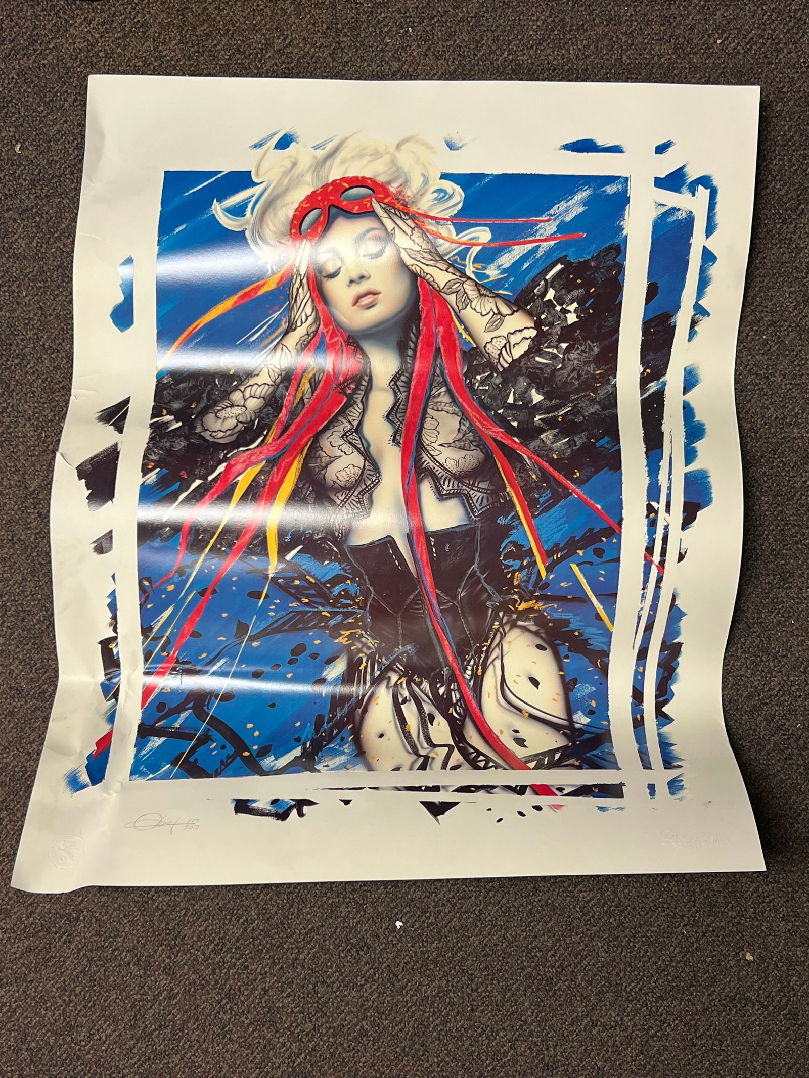 Olivia De Berardinis Signed #d Litho - Signed #d in Pencil #151 / 500 - Embossed Robert Bane - (1 of 7)