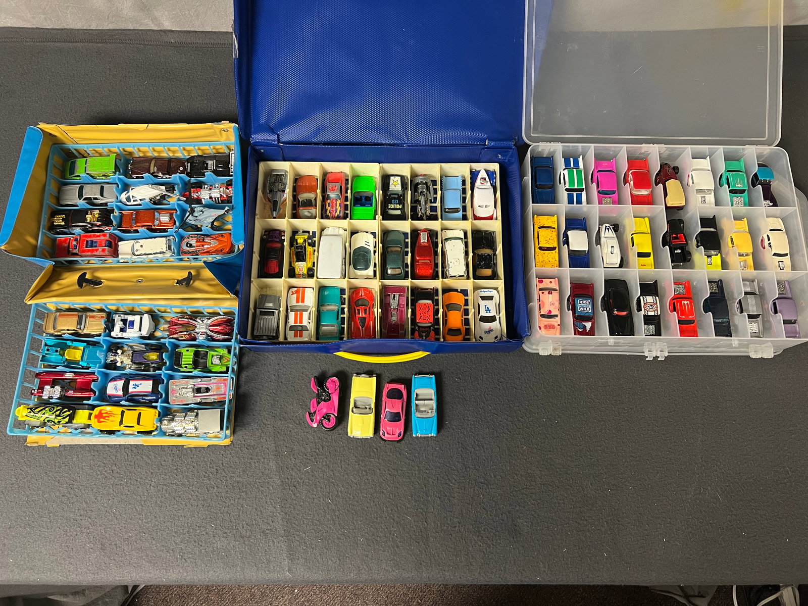 (100+) 1972-1999 Hot Wheels, Matchbox Cars - (112)Hot Wheels & Matchbox w/ (11)Asst Makers - Cases (1 of 7)