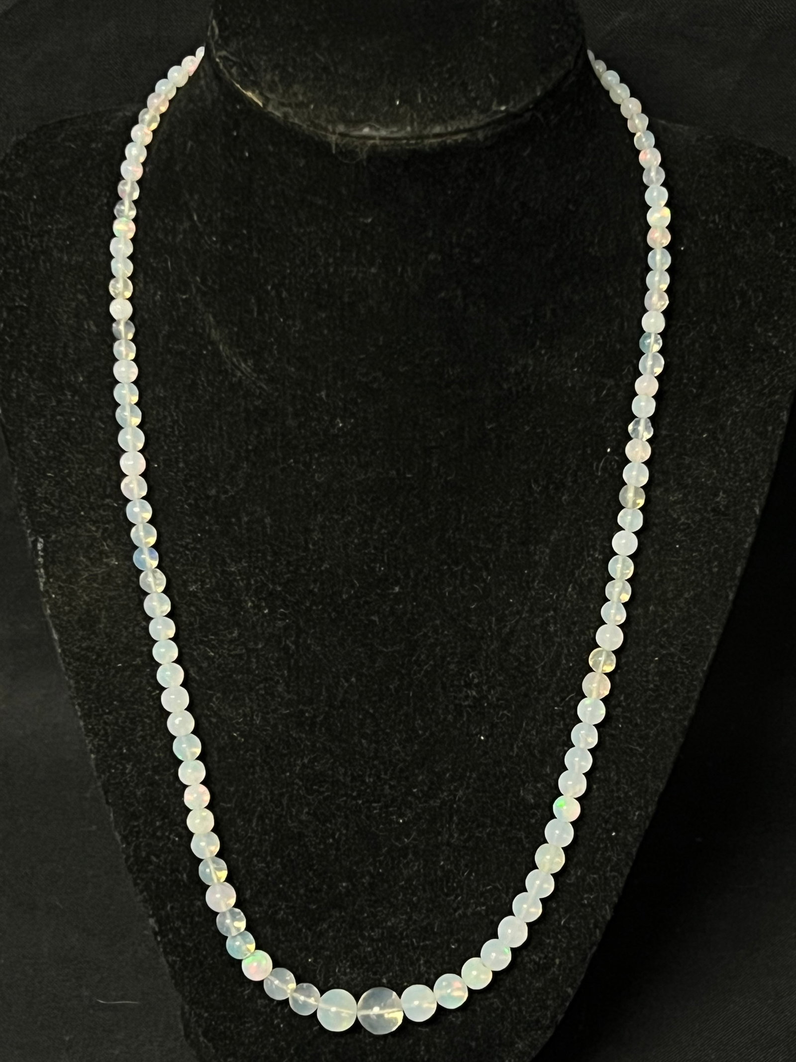 50cts. Natural Opal Necklace 20''L: 50cts. Natural Opal Necklace 20''L