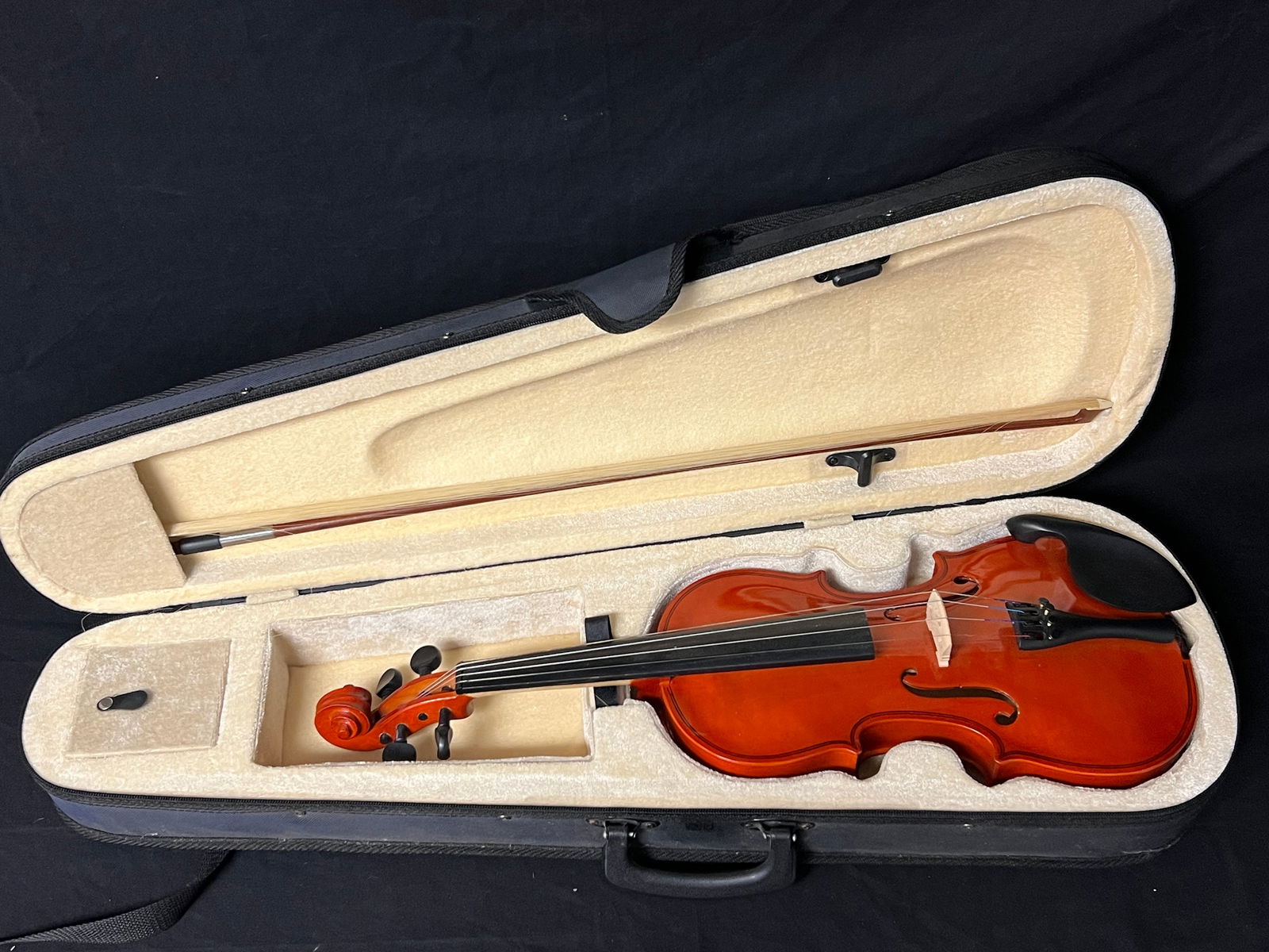 Unmarked Violin w/ Case (1 of 8)