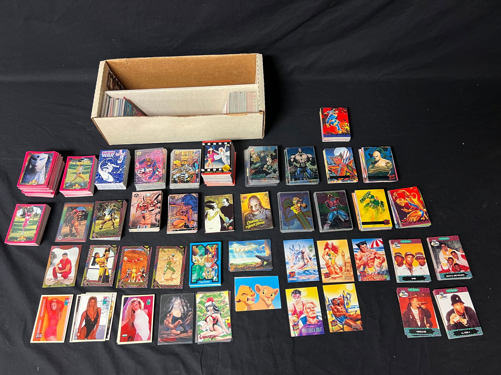 1990s NonSport Trading Cards-Marvel, YoMTV Raps,More - Mighty Morphin Power Rangers, Fleer Ultra (1 of 9)