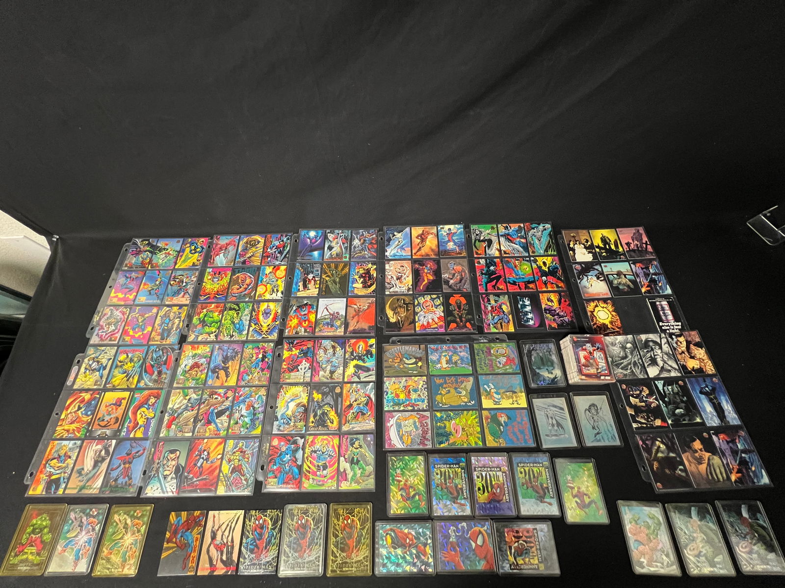 1992 Marvel Spiderman 2 30th Anniversary Cards,More - Spiderman 2 Cards set of 6, Asst Foil Cards & (1 of 9)