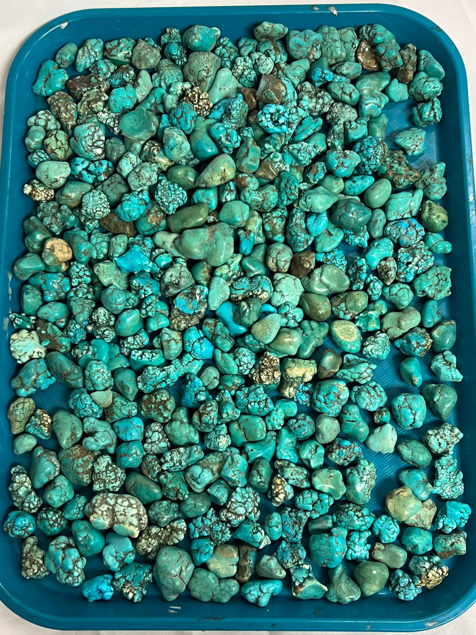 300+ Turquoise Nuggets Various Sizes / Shapes: 300+ Turquoise Nuggets Various Sizes / Shapes