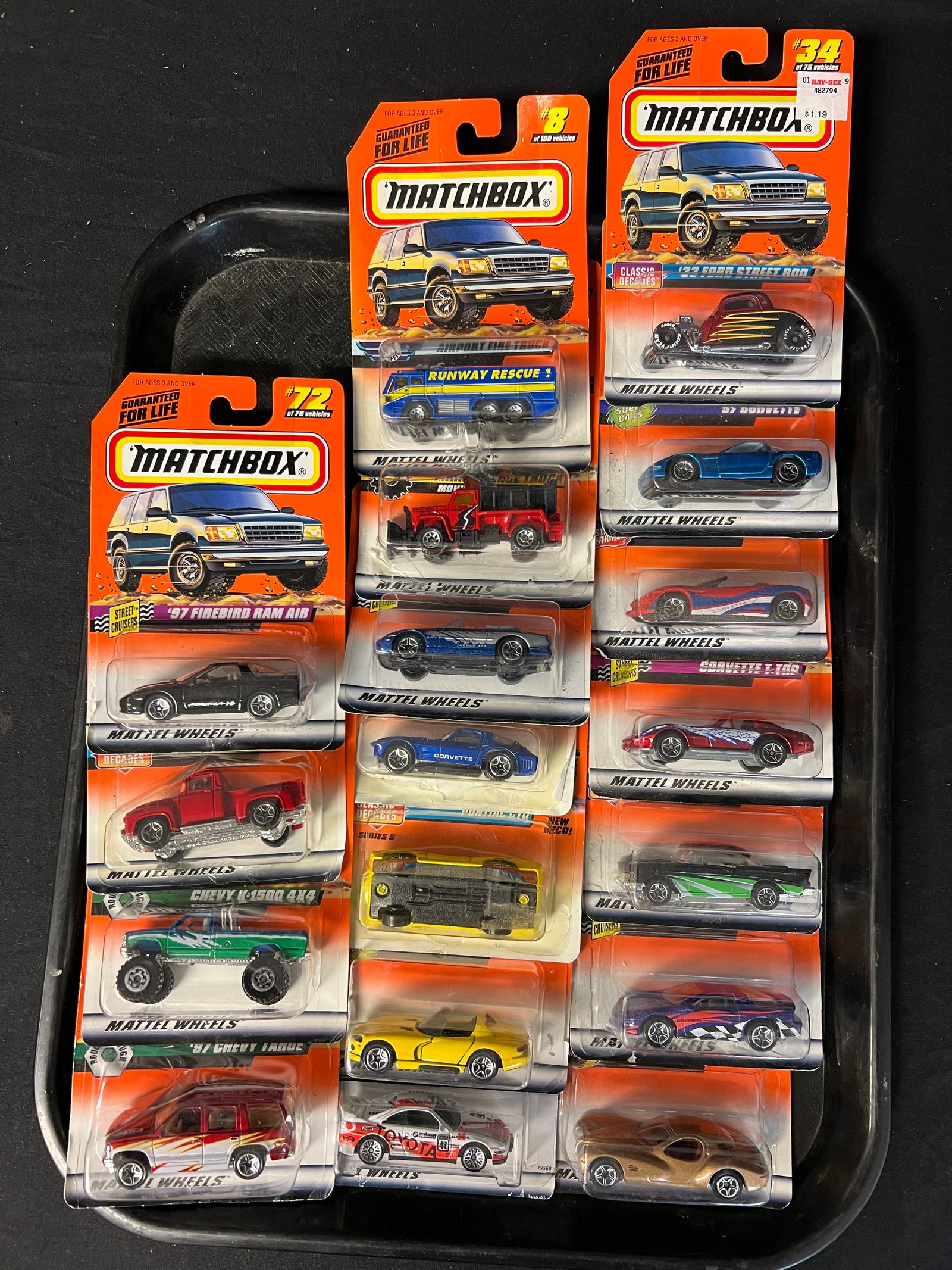 (18)Matchbox Cars Sealed New Old Stock (1 of 3)