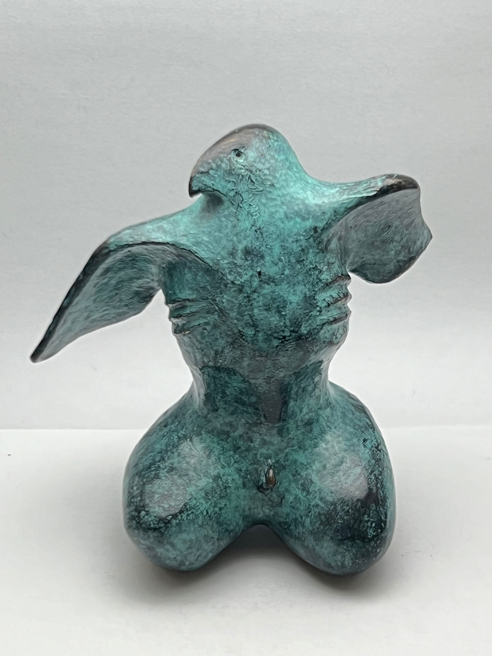 Robert Williams Hinds MCM Bronze Eagle 4'' x 4'' - Hallmarked (1 of 5)