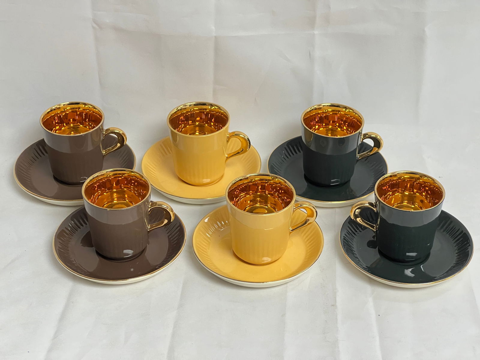 (6)Figgjo Flint Norway Demitasse Cups / Saucers (1 of 3)