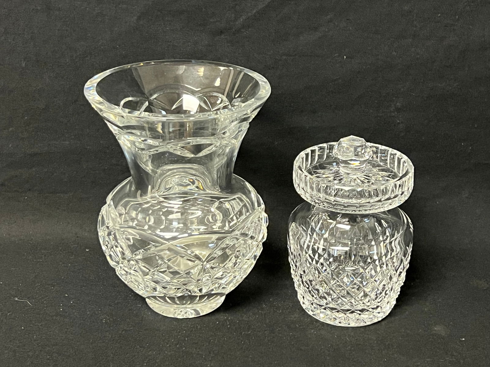 Waterford Crystal Jam/Jelly Jar & Vase (1 of 6)
