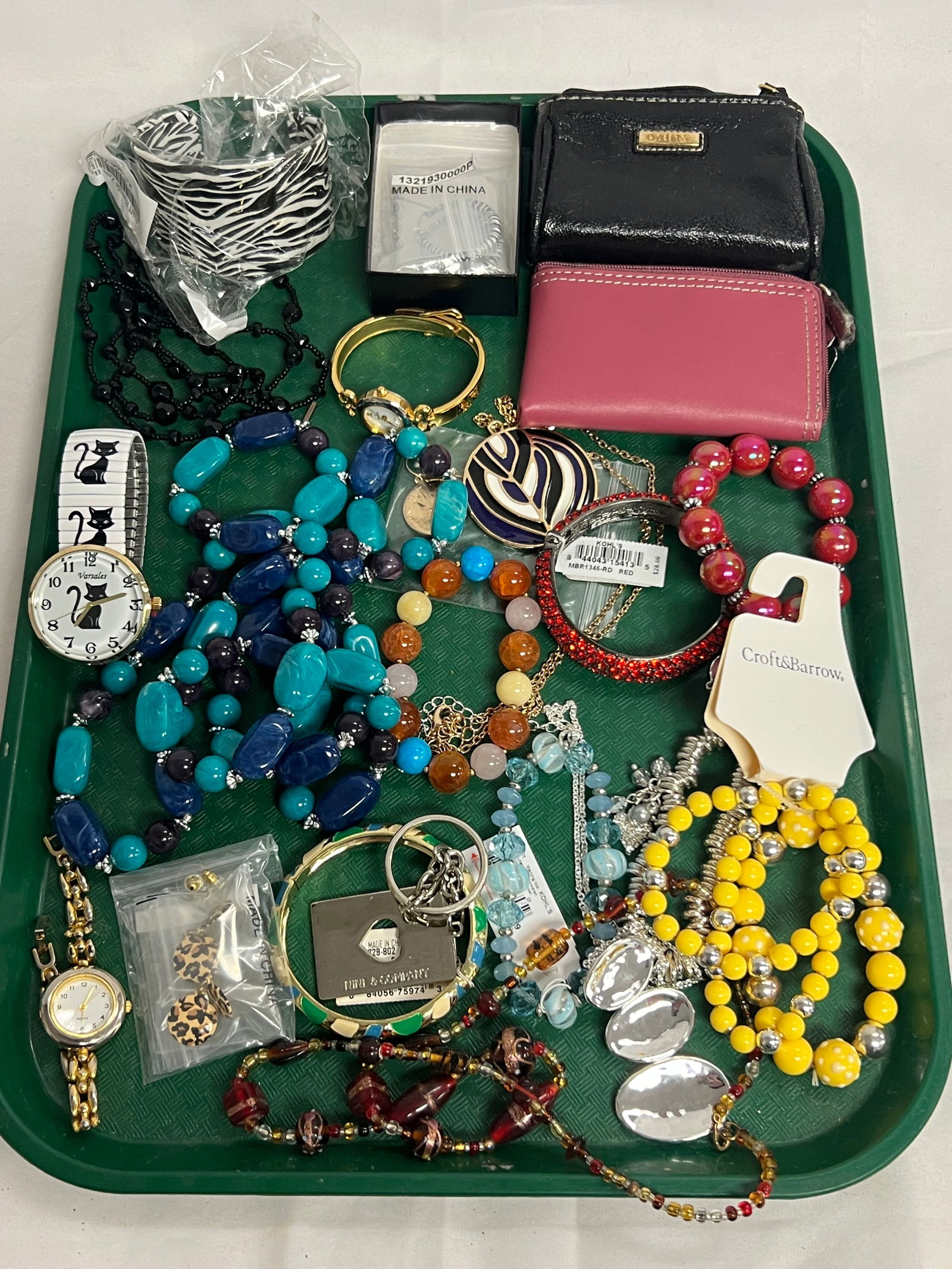 Asst Costume Jewelry, Some New - Necklaces, Bracelets, Watches + More (1 of 8)