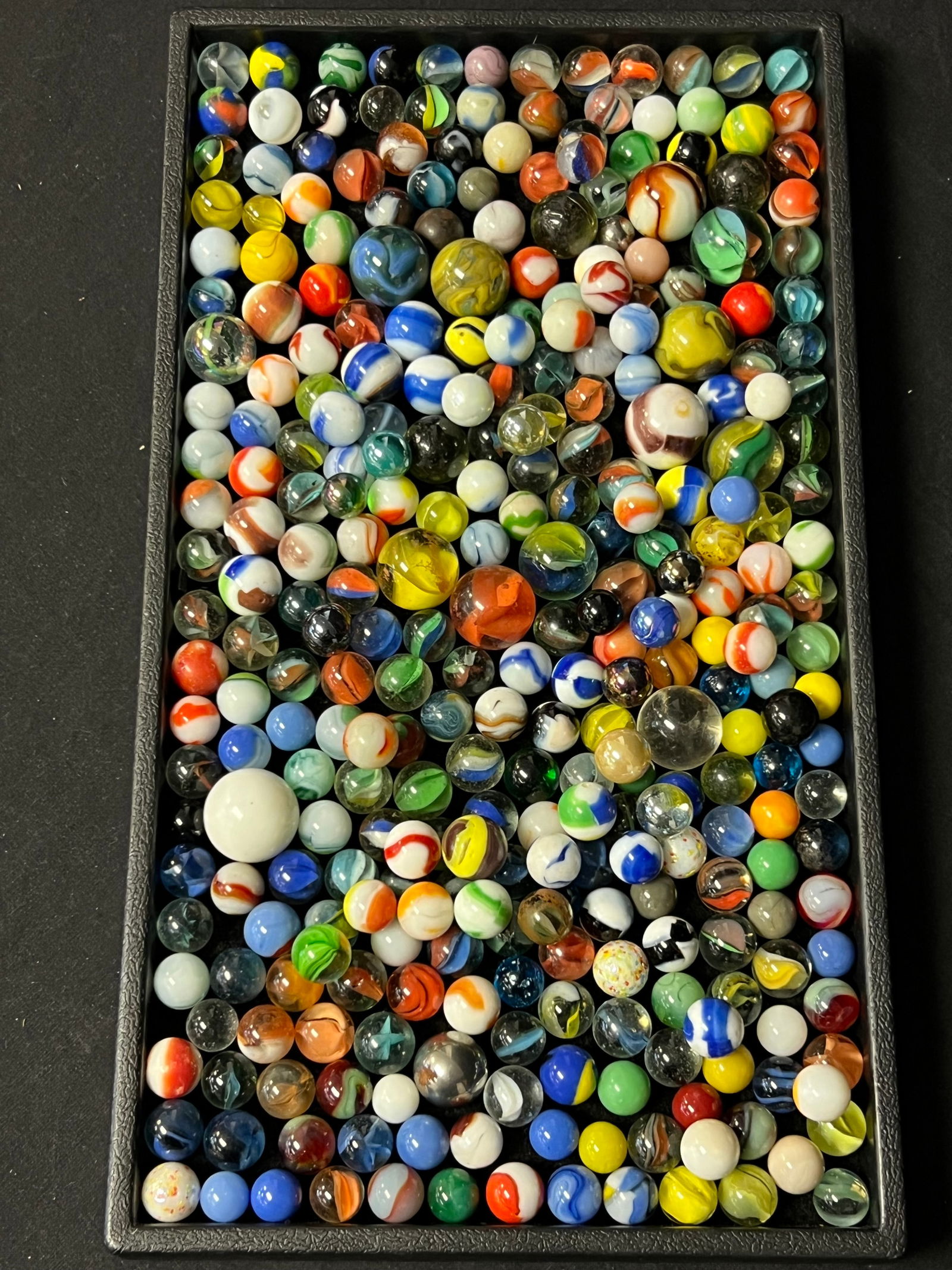 300+ Asst Vintage Marbles - Various Makers , Sizes (1 of 4)