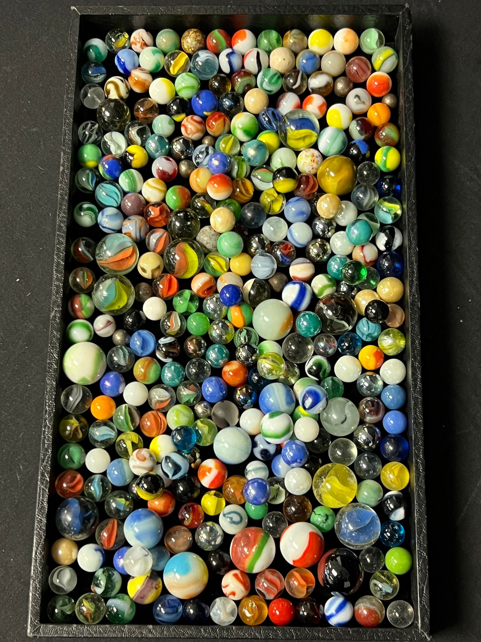 300+ Asst Vintage Marbles - Various Makers & Sizes (1 of 4)