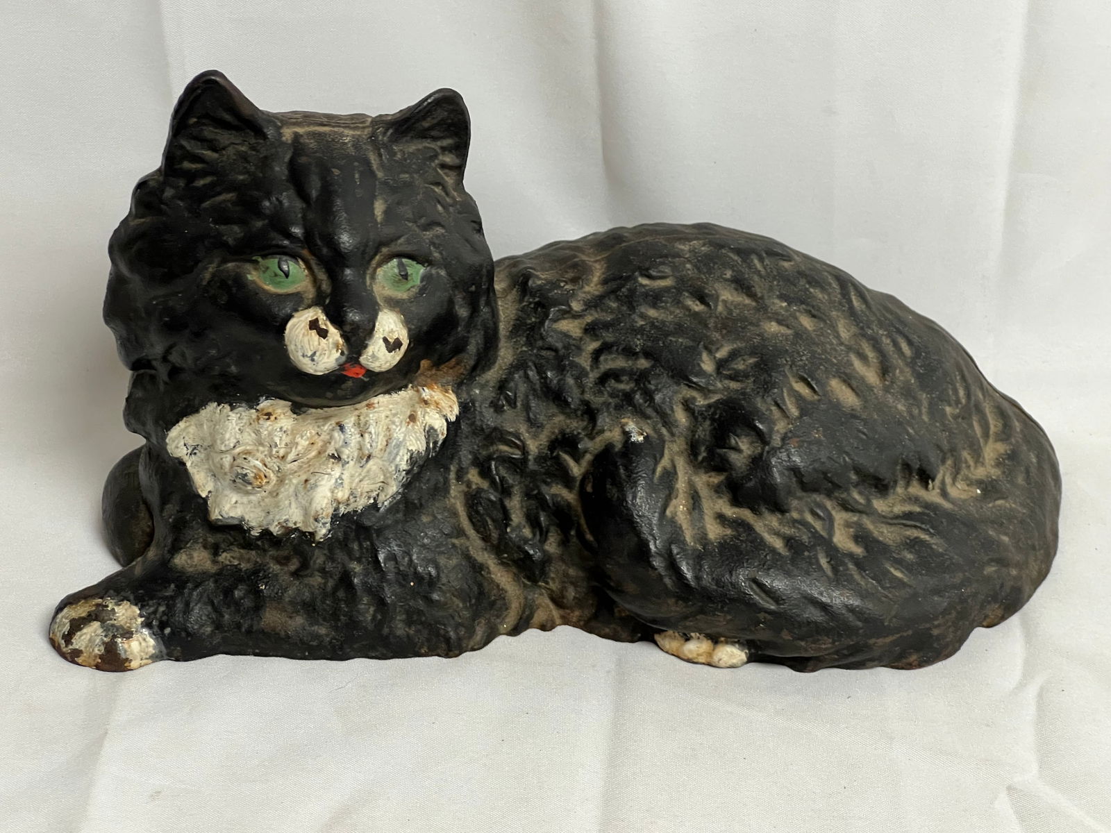 Cast Iron Cat Door Stop 10.5'' x 6'' x 6'' (1 of 4)
